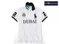 polo tee shirt short sleeve hommes femmes nom de la ville dubai